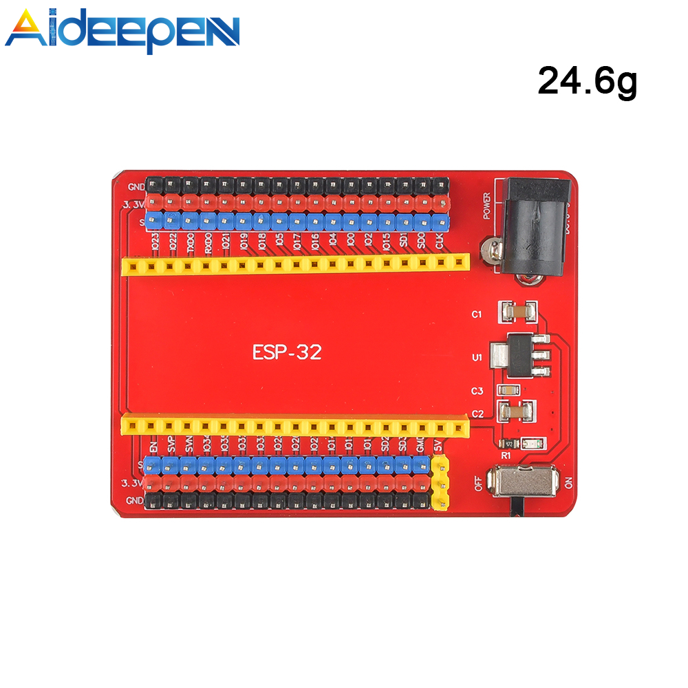 Aideepen Mô-đun Bảng Mở Rộng Phát Triển ESP32 Cho Kỹ Sư Kỹ Thuật Mô-đun Điện Tử Tự Làm Cho Bo Mạch Chủ Arduino Nano V3.0 DC 7-12V