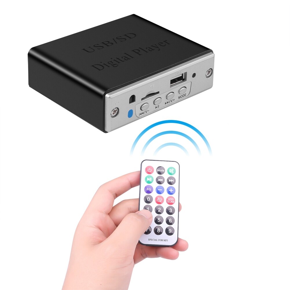 SZC Bluetooth 5.0 Car USB MP3 Music Player FM Radio TF Card Decoder Board Module