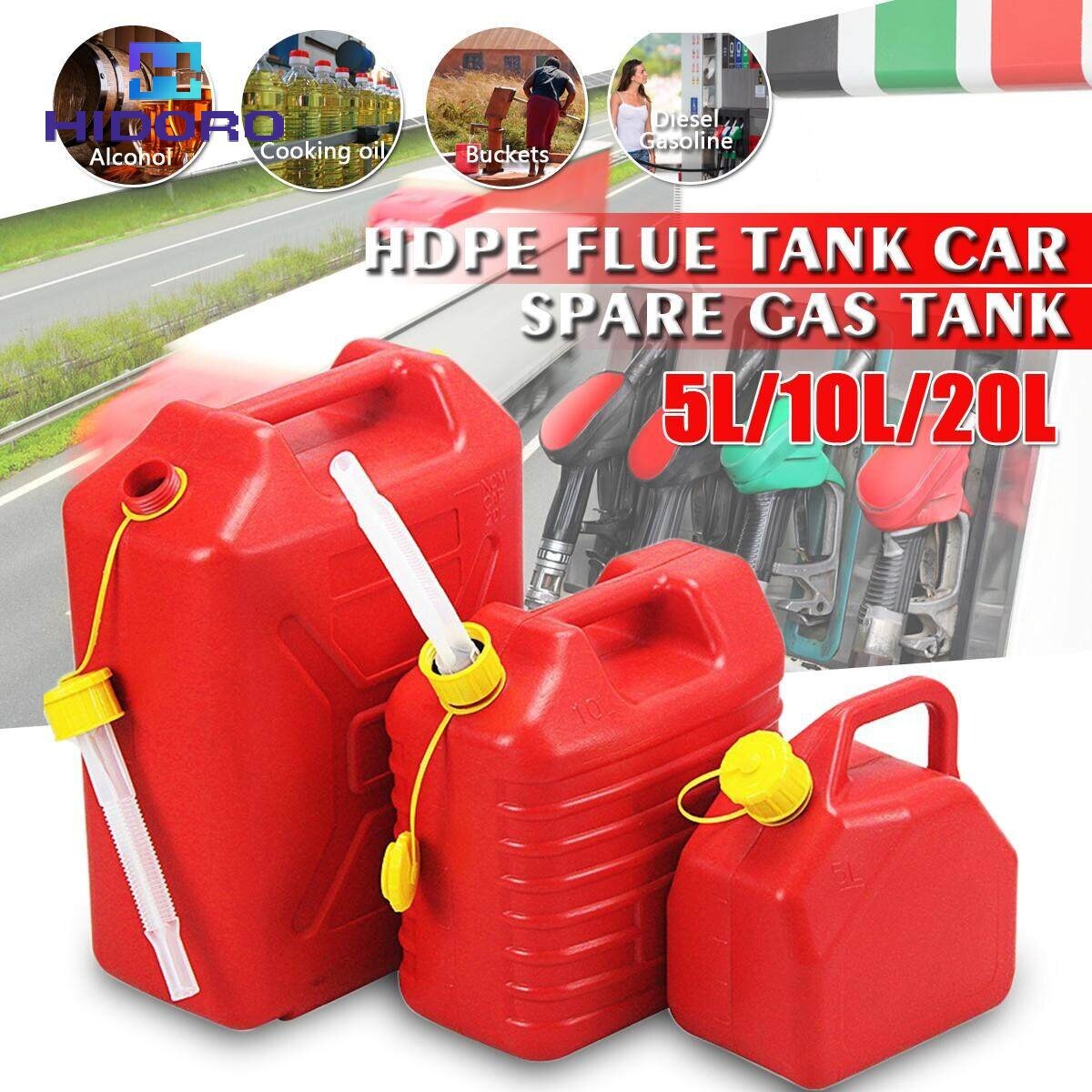 Iep648 bình xăng partol 5l/10l cho ô tô bình xăng nhựa đựng nhiên liệu có thể gắn bình xăng xe máy