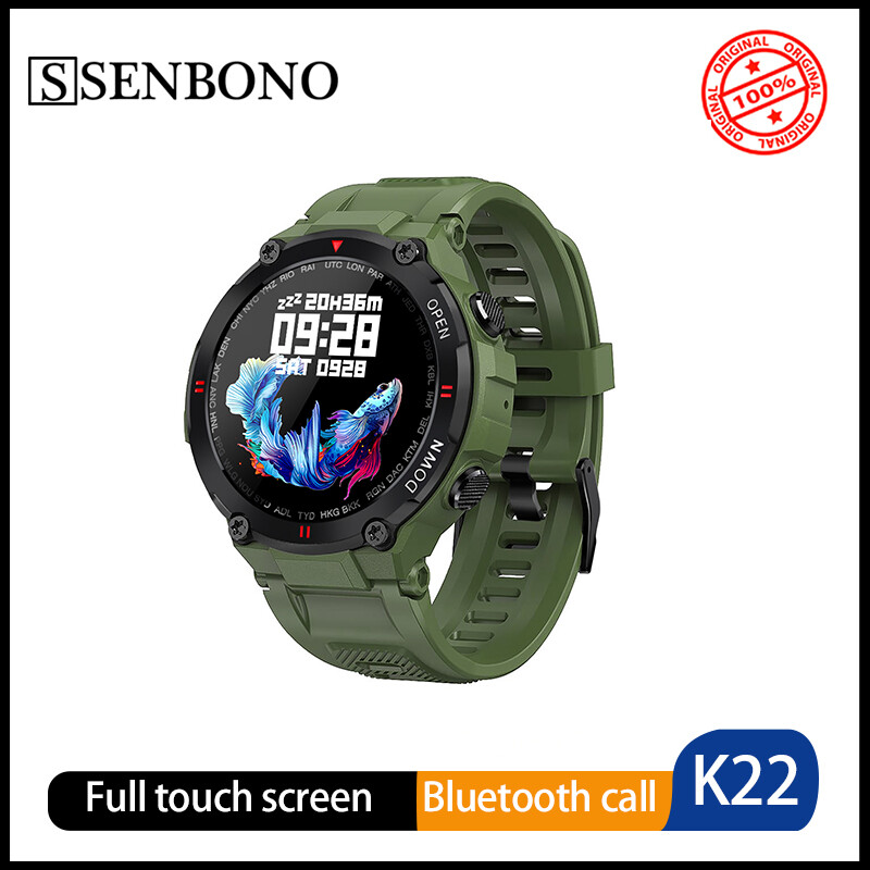Senbono Mt3 Bluetooth Call Round Smart Watch Music Player Clock Fitness  Tracker Men Women Sport Smartwatch For Ios Android Phone - Smart Watches -  AliExpress
