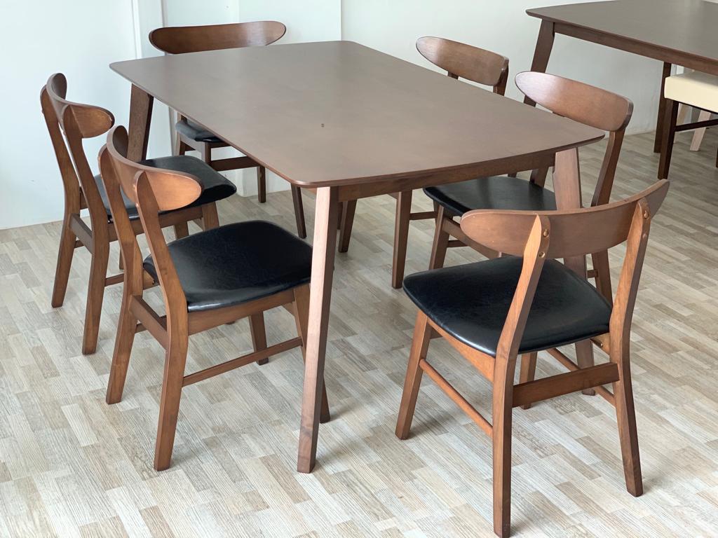 Free Shipping 1 6 Retro Dining Room Set 03pu Lazada