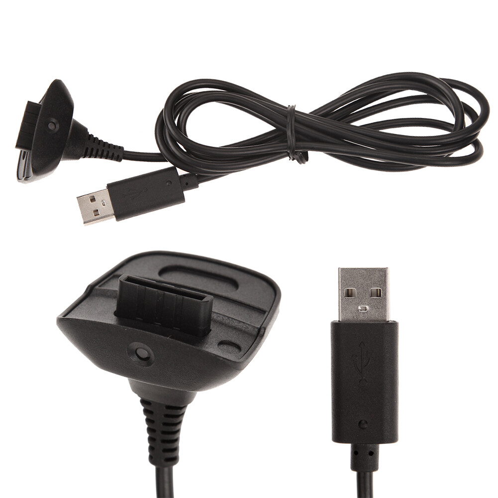 USB Charging Cable Wireless Game Controller Gamepad Joystick for Xbox 360