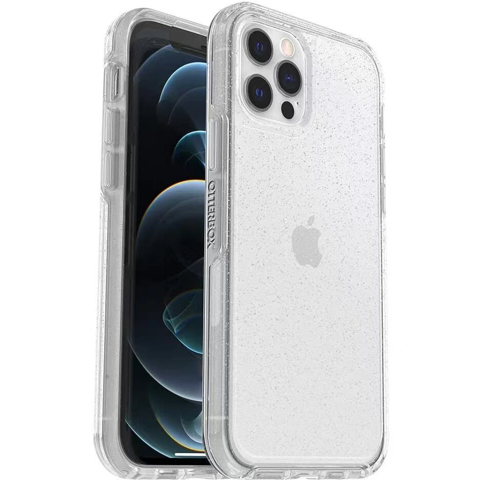 Casing IPhone OtterBox Clear Symmetry Series Case for iphone 14 pro max iPhone 13 Pro Max 12 Pro Max 11 Pro Max cover Clear Transparent Glitter