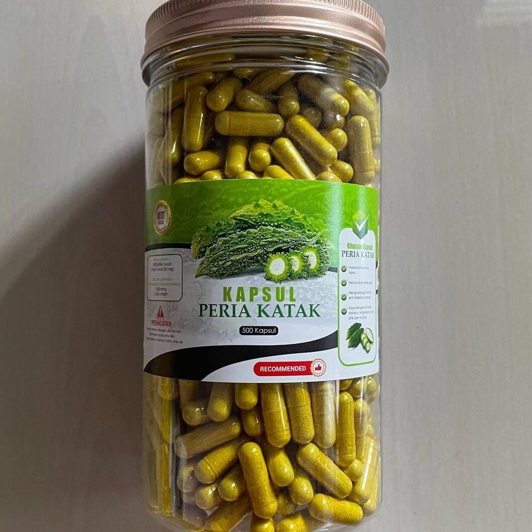 500 kapsul Peria Katak Bitter gourd capsules Lazada