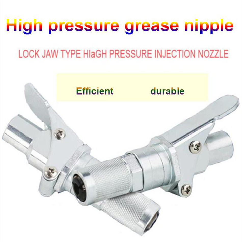 First Generation Grease Coupler High Pressure 12,000 PSI Fast Locking Releasing Heavy Duty Fitting Oil Pump Accessories