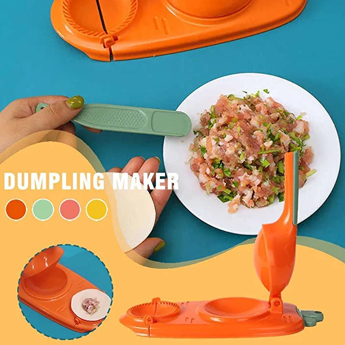 Dụng Cụ Làm Bánh Bao Dụng Cụ Làm Bánh Bao 2 Trong 1, Dụng Cụ Nhà Bếp Khuôn Ép Bánh Bao, Dụng Cụ Làm Bánh Bao Thủ Công Khuôn Bọc, Máy Ép Da Bánh Bao Empanada Đa Năng