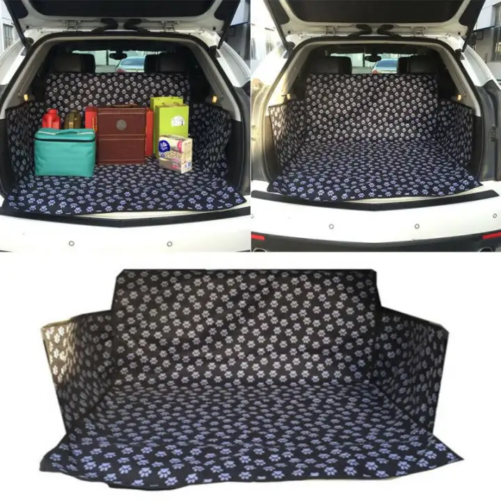 Car Suv Hatch Rear Back Seat Cover Pet Dog Pvc Boot Floor Mat Cargo Liner Trunk Tray Bumper Waterproof Protector Organizer Lazada Singapore - Car Seat Rain Cover Boots