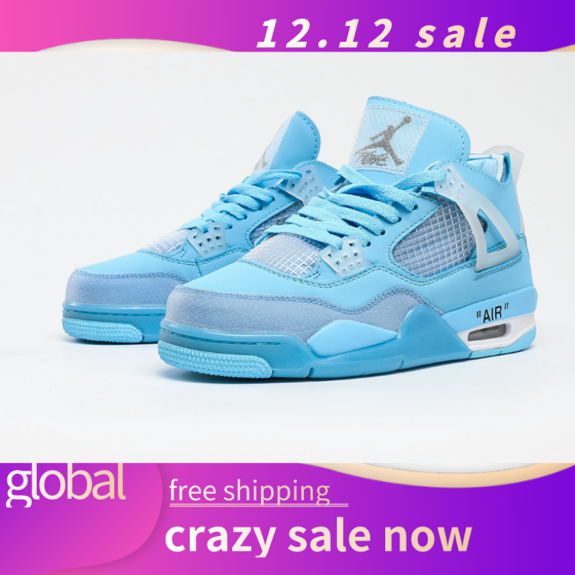 Giày Bóng Rổ AJ 4 Classic Đệm Hơi Da Lưới Cổ Điển Giày Thể Thao Giản Dị Top Bán Sneaker giá rẻ