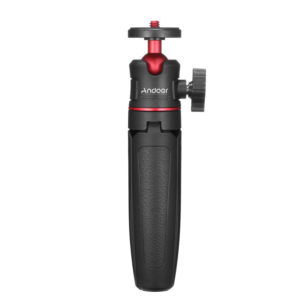Andoer MT-08 Mini Nối Dài Máy Tính Để Bàn Chân Máy Cầm Tay Nhiếp Ảnh Khung Đứng Với Linh Hoạt Ballhead 1/4 Inch Vít Núi Đối Với Ảnh Tự Sướng Du Lịch Vlogging