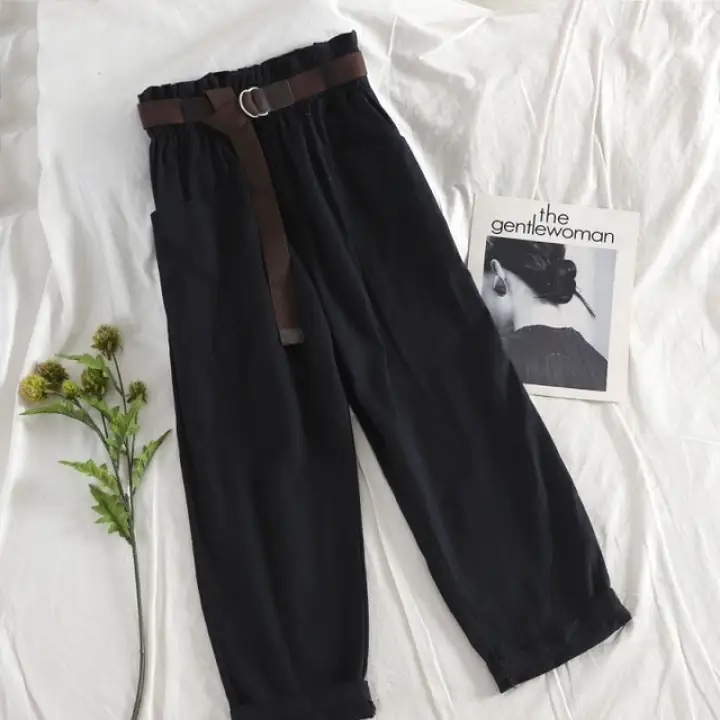and one cargo sweatpants