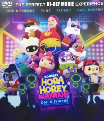 DVD Cartoon Movie Konsert Hora Horey Wayang Didi & Friends / Trailer / Comedy / Action / Adventure / - Movieland682786