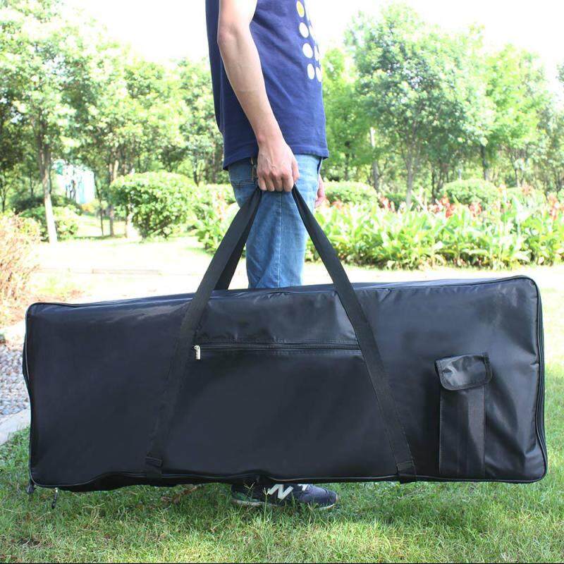 Portable 76-Key Keyboard Electric Piano Padded Case Gig Bag Oxford Cloth Black 120x43x14cm Malaysia