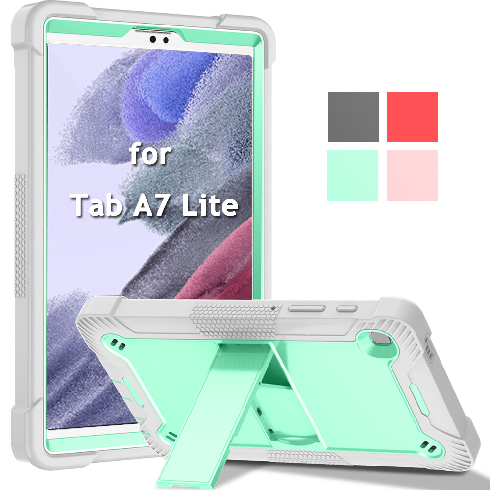 for Samsung Tab A7 Lite Case 8.7 2021 with Kickstand, Heavy Duty Rugged Full-Body Hybrid Shockproof Drop Protection Case Cover for Galaxy Tab A9 8.7 2023,Tab A9 Plus 11 2023,Tab A8 10.5 2022,Tab A 8.0 2019