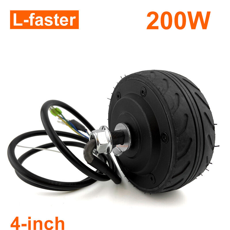 24V 36V 200W 4 Inch Mini Scooter Brushless Hub Motor Wheel Lazada