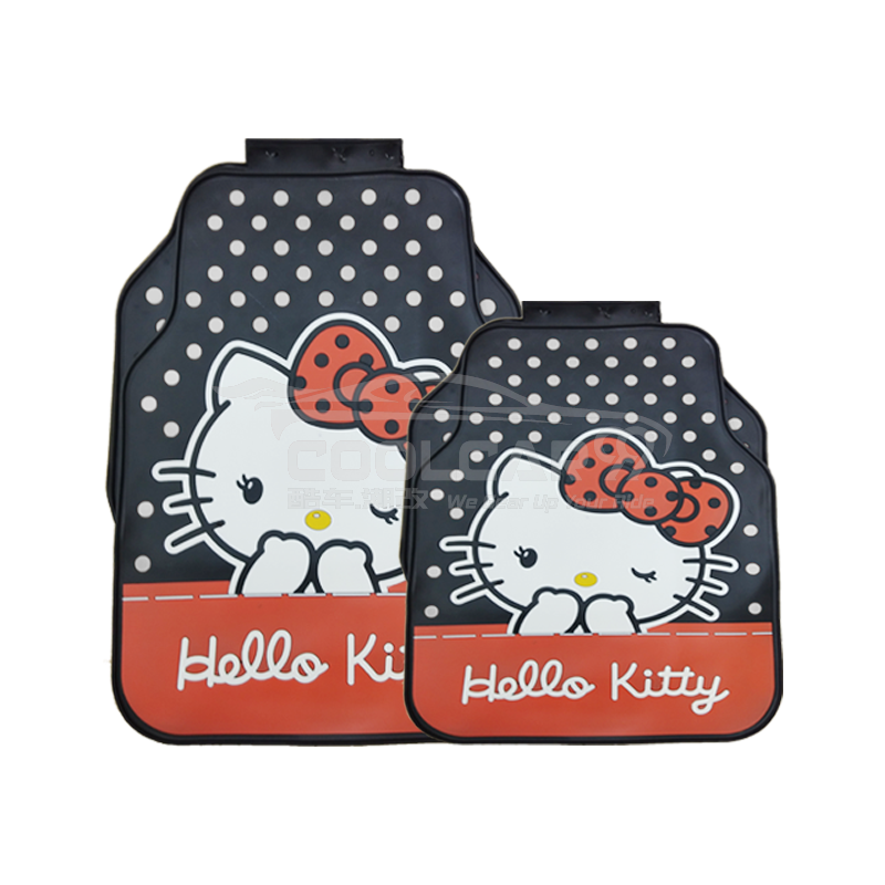 Hello Kitty Car Carpet Latex Floor Mats Foot Mats 5pcs Lazada