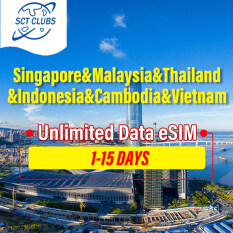 【 1-15 ngày 2GB/days】singapore + Malaysia + Thái Lan + Indonesia + Cambodia + Việt Nam không giới hạn 4G Thẻ Sim dữ liệu cho du lịch nước ngoài, có thể được nạp tiền cho chuyến đi tiếp theo