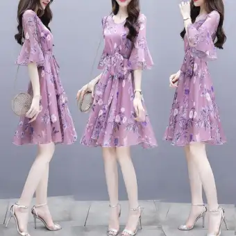 lazada floral dress