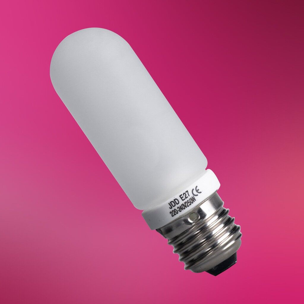 Studio ảnh Flash mô hình đèn E27 250W 220V bóng đèn nhấp nháy