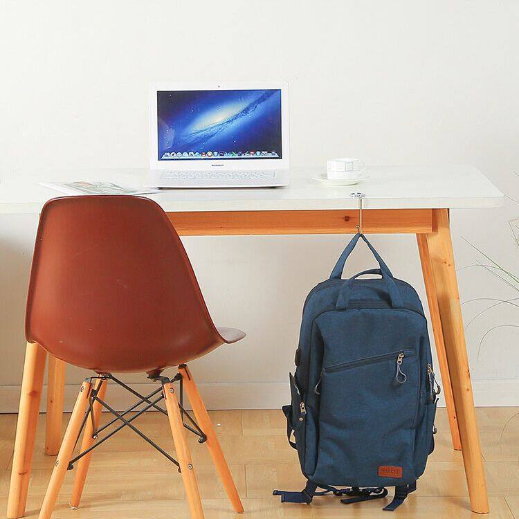 Folding Bag Hook Hanger Purse Handbag Holders Table Organizer Office Desk Side Hook