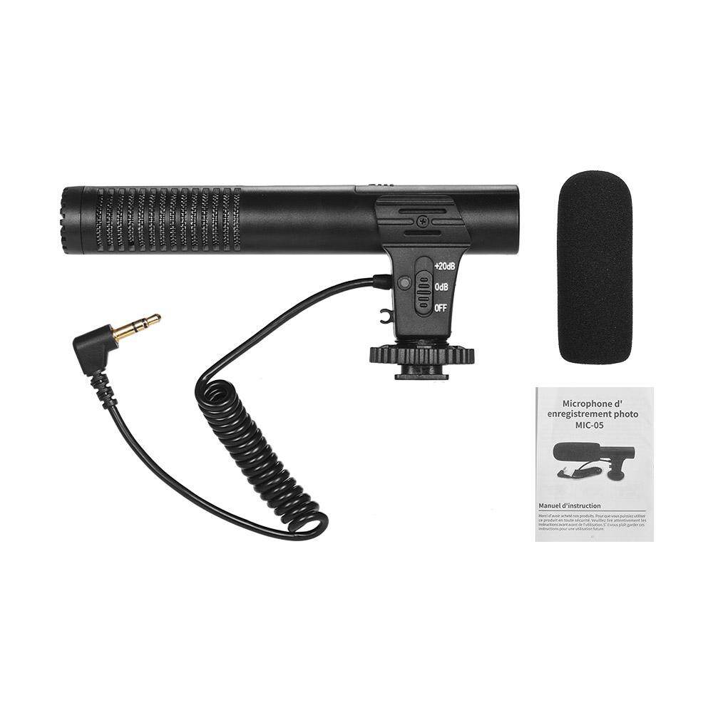 Máy Ảnh Micro Quay Video, Xe Bán Tải Siêu Cardioid Micro Mini Để Chụp Ảnh Vlog Phỏng Vấn Dành Cho Máy Ảnh DSLR So-ny Ca-non Ni-kon Pana-sonic Máy Quay Phim