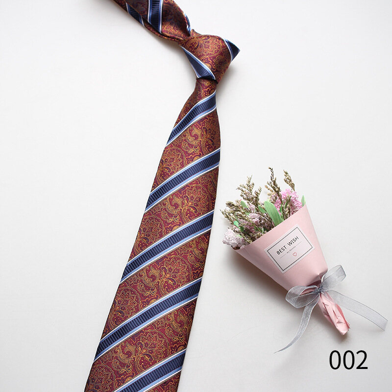 2022 New Tie 8cm Striped Tie