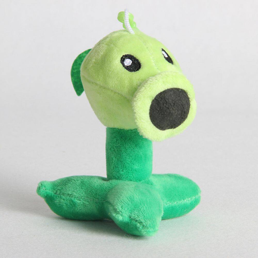 PLORAB Birthday 10cm Plush Dolls Children Gifts Backpack Plants vs Zombies Keyring Zombies Plush Figure Doll Plants Stuffed Toys Plush Keychain Plants vs Zombies Plush Pendant