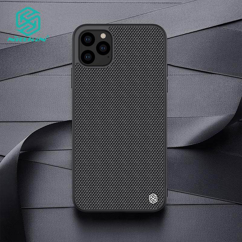 Nillkin Nylon Fiber Case for iPhone 11, 11 Pro Max, X, XS Max Textured TPU PC Back Cover Durable Non-slip Thin and Light Cases