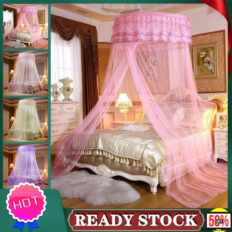 Lưới Chống Muỗi Vòm Bbr Đôi 1.5 / 1.8/2M, Lưới Chống Muỗi Tròn 1.2M, Sàn Giường