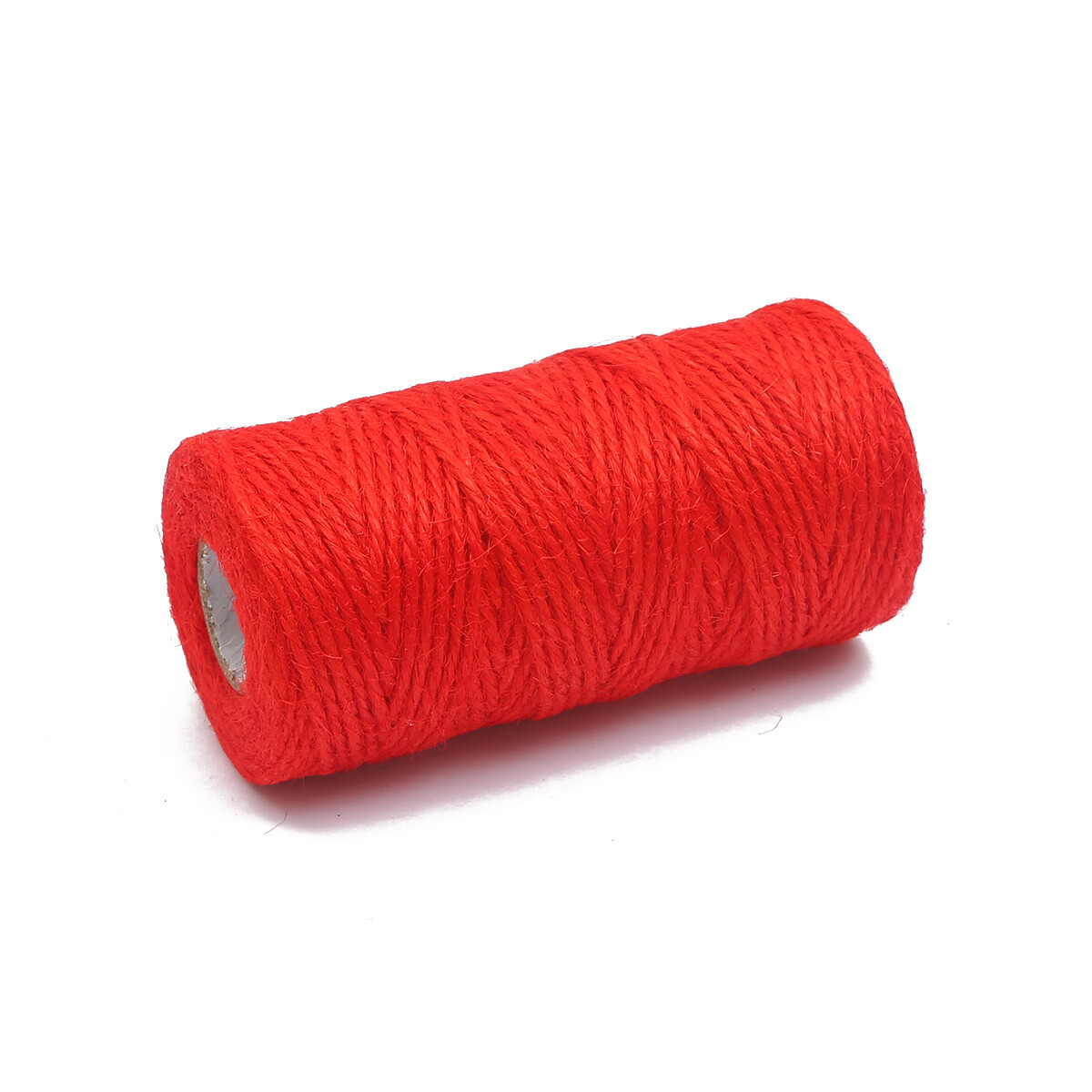 100M/Roll 2mm Natural Burlap Hessian Jute Twine Cord Rope String Gift Packing Strings Christmas Event & Party Supplies DIY Decor