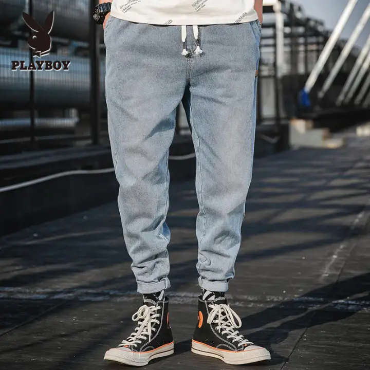 loose cropped jeans mens
