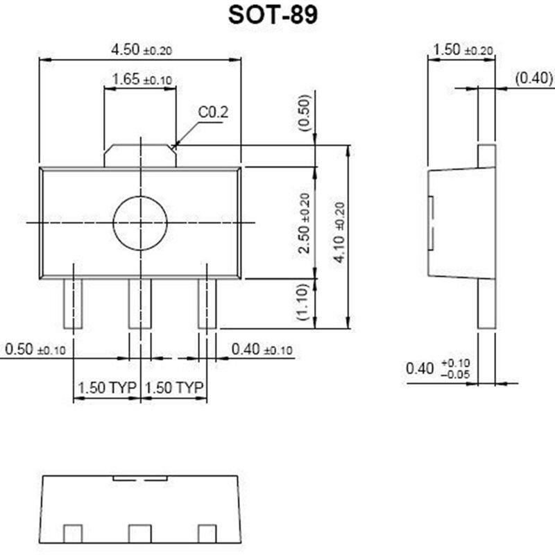 20PCS TL431 431 SOT-89 Regulators Transistor SMD Transistor