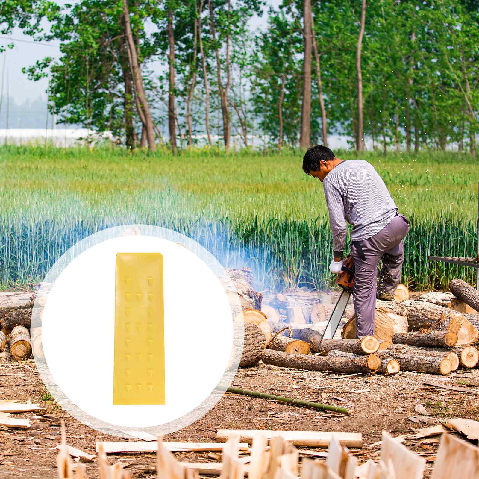 【Multifunction】 Tree Felling Wedges Chainsaw Felling Wedge Plastic Chainsaw Wedges