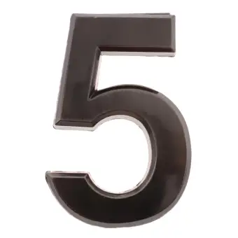 Fityle Abs Plastic Self Adhesive 0 9 Door Numbers Apartment House