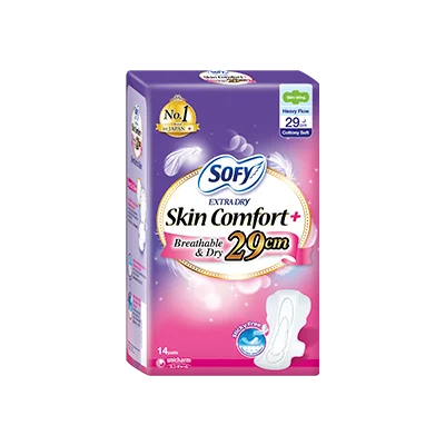 SOFY Extra Dry Skin Comfort Night Slim Wing 29cm - 14pcs