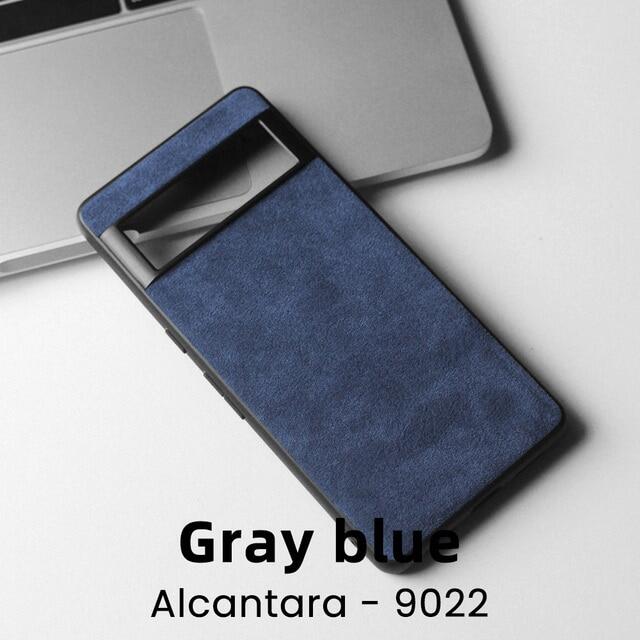 Ymw alcantara case for google pixel 7 pro 6a 6 5g luxury sportscar interior same leather protection back cover