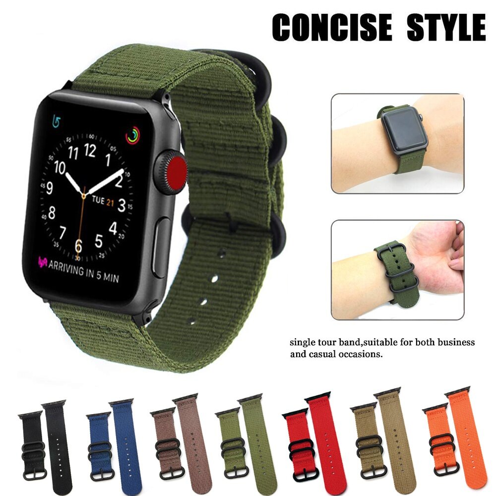 Nato strap apple watch 44mm Outlet