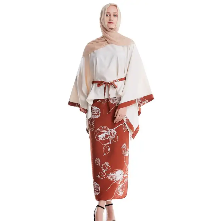baju kurung ala kimono