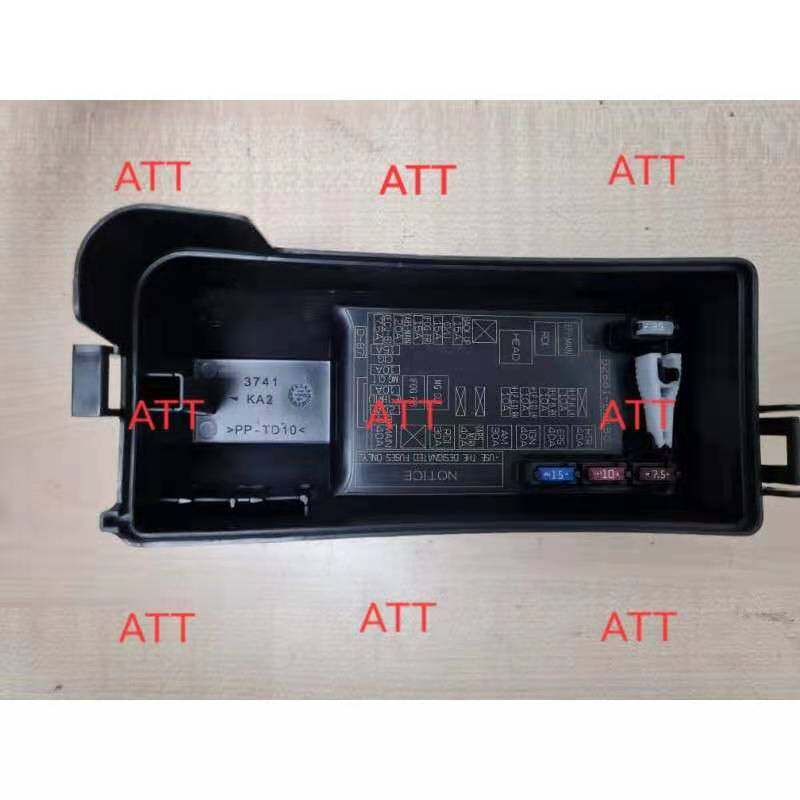 Original Perodua Genuine Axia Beeza Myvi Lagi Best Fuse Box Cover With Fuse Lazada