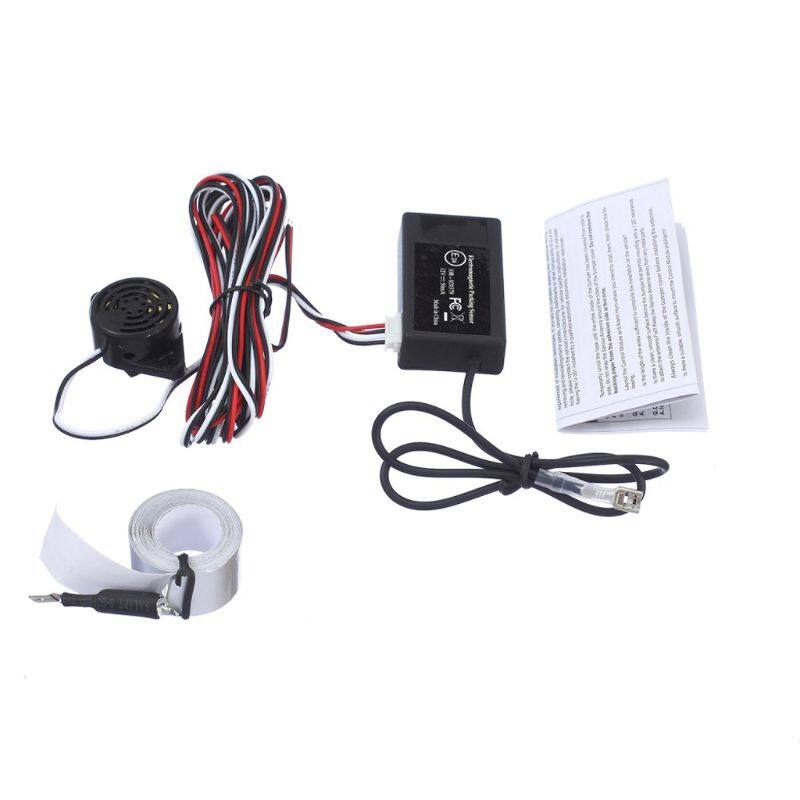 Automatic Car Reverse Parking Sensor No Drill Mount Safety Aid Bumper Guard Back Up Radar Auto Accessories