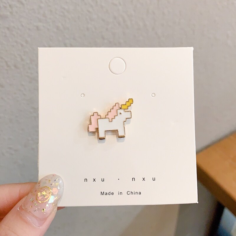 Korean Fashion Brooch Cute Cartoon Pattern