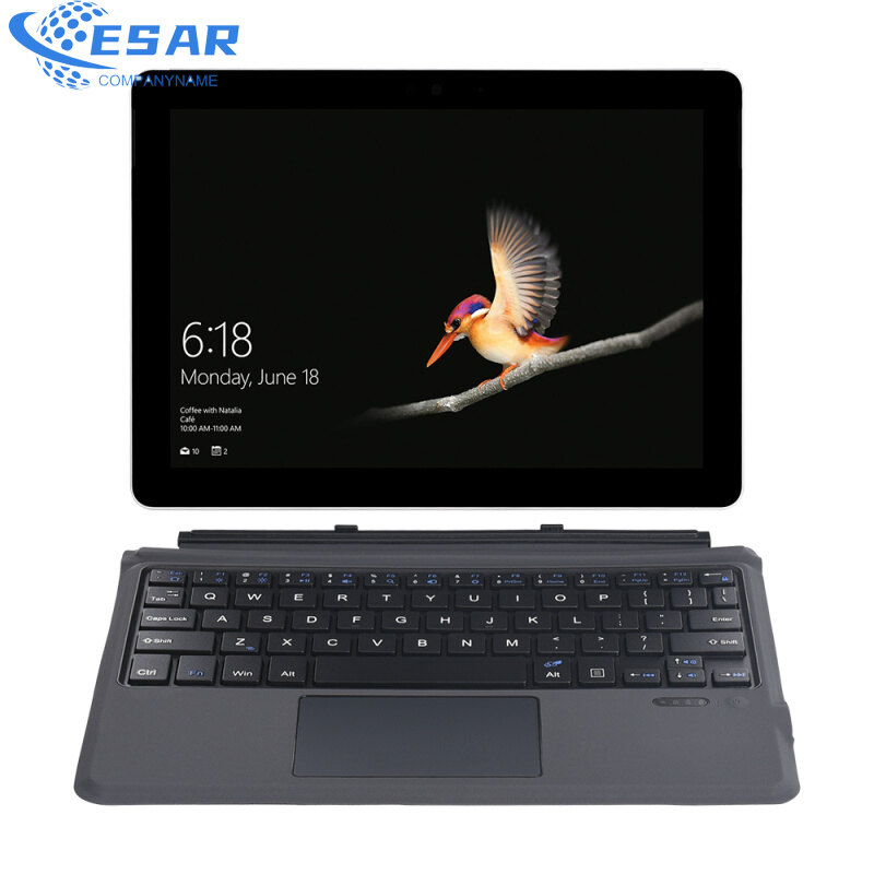 Backlit Wireless Bluetooth-compatible Keyboard Magnetic Keyboard Compatible For Microsoft Surface Go1/2/3