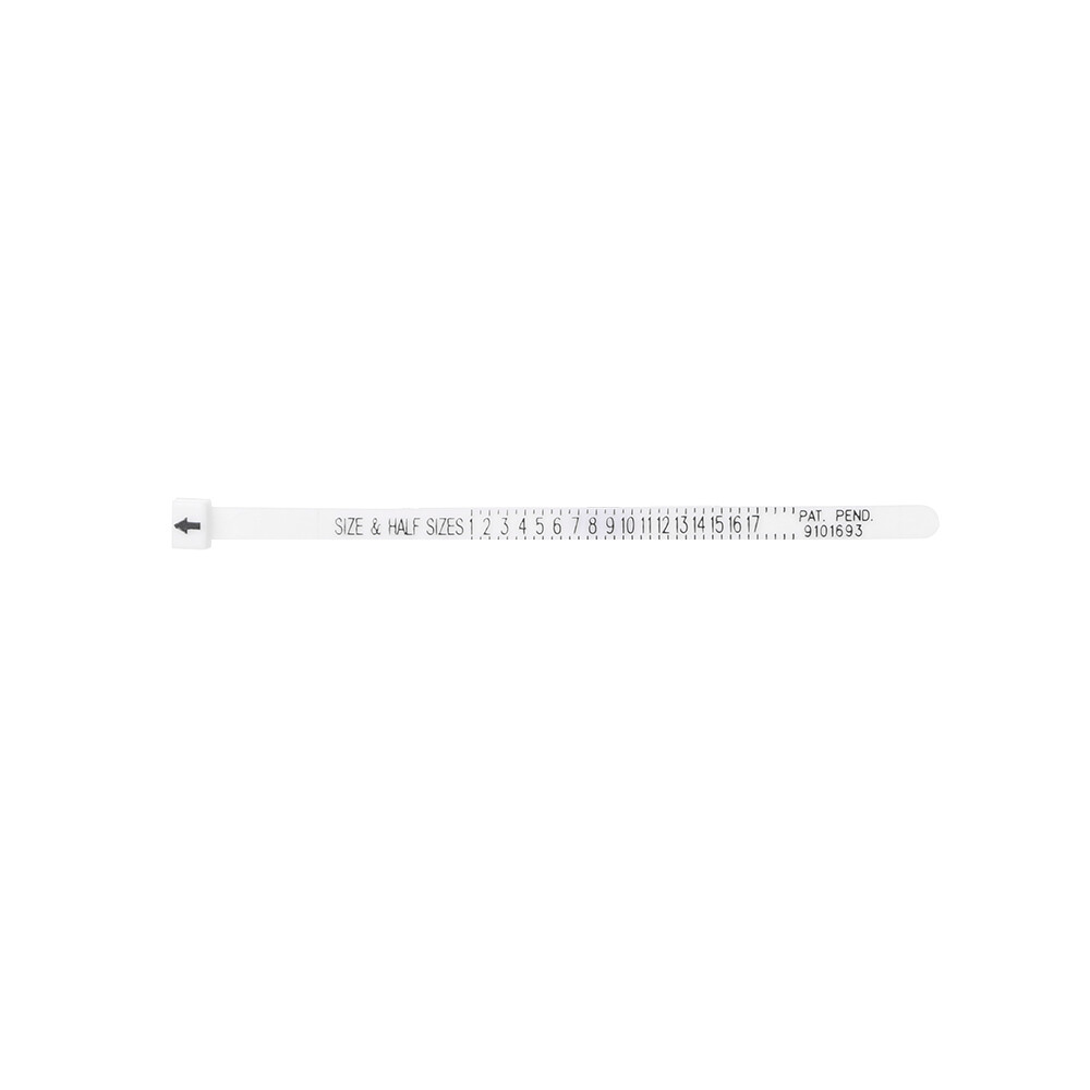 1 Pcs Finger Measuring Ring Circle Standard US / UK Tape Ruler Jewelry Accessory Measuring Gauge Tool