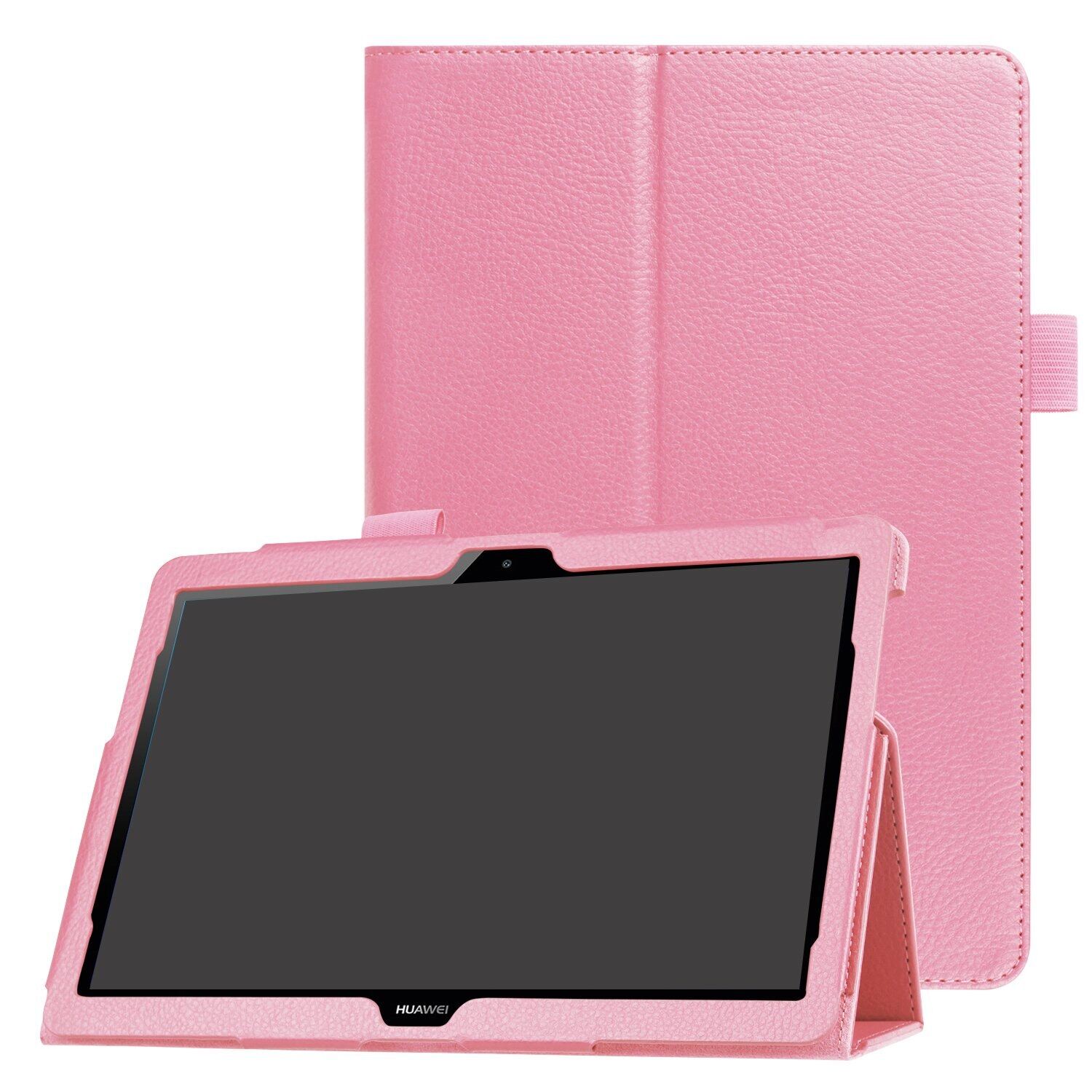 For Huawei MatePad T 10s T 10 s T10S 10.1 2020 AGS3-L09/ W09 Case ,Magnetic Ultra Slim-fit PU Leather Case with Folding Stand Anti-Scratch Protection Smart Cover Feature for Huawei Mate Pad T10 Cover