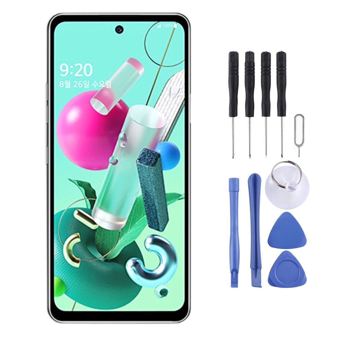 Original lcd screen for lg q92 5g with digitizer full assembly