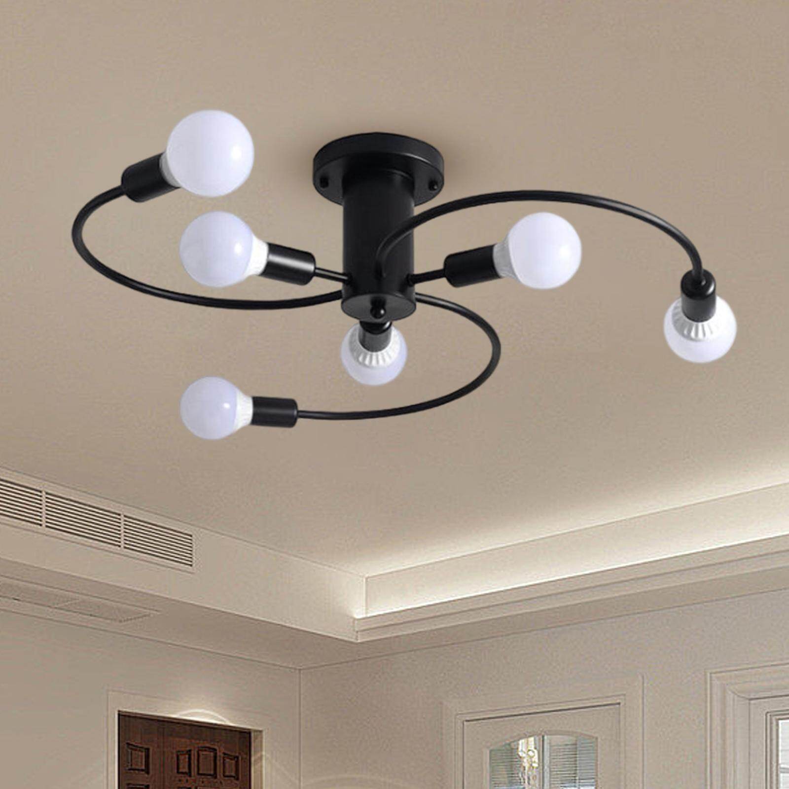 Loviver Đèn Thả LED Đèn Chùm Cố Định Đèn Trần Nhà