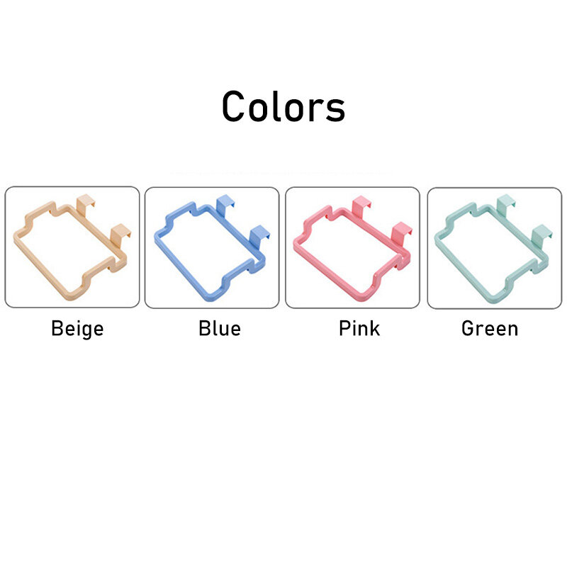 MENGNI ห้องครัวแขวนตู้ประตูชั้นวางขยะประตูกลับถุงขยะชั้นเก็บถุงพลาสติก ...