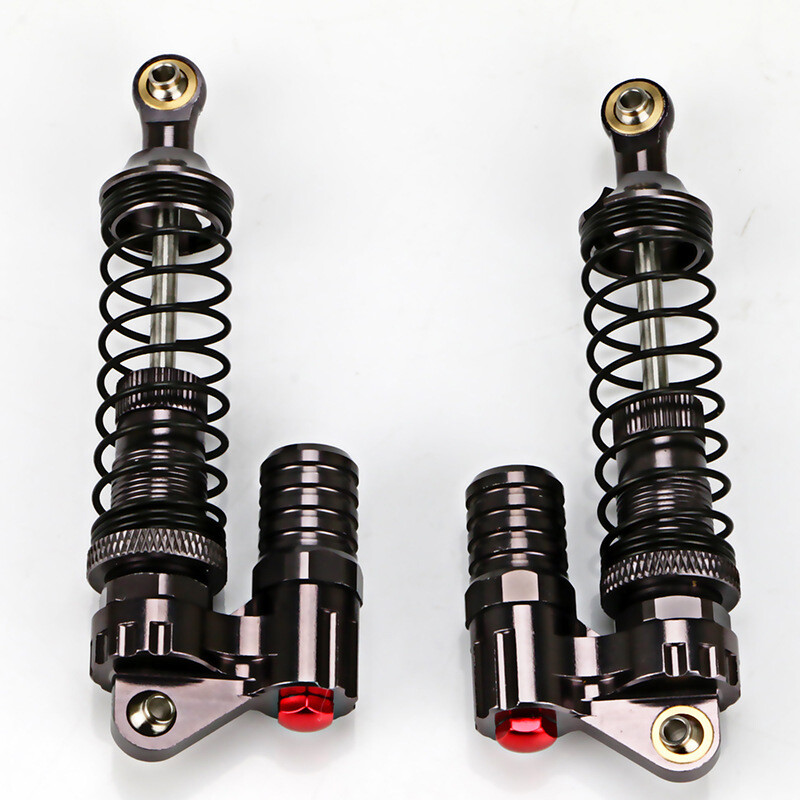 2Pcs Aluminium Alloy 90Mm Absorber Shocks For 1/10 Scale Rc Rock ...