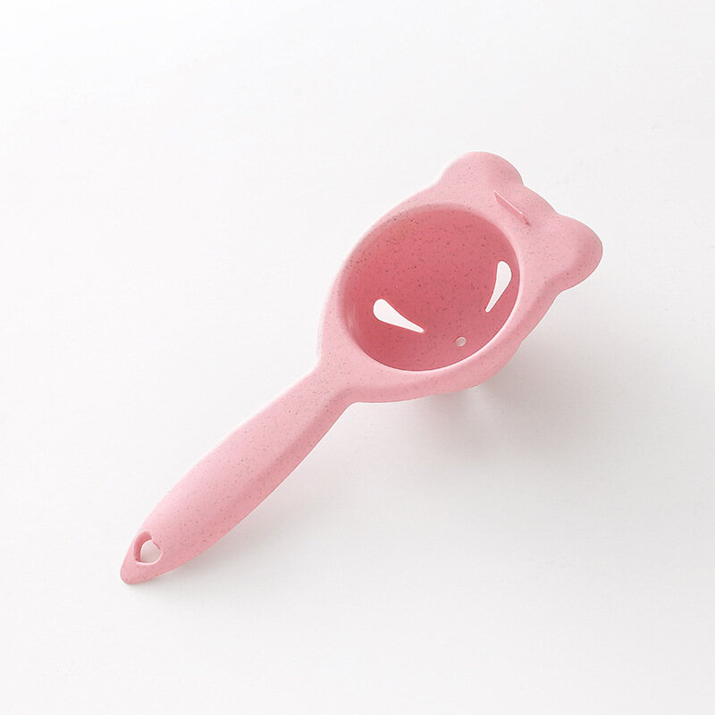 Houseeker Egg Yolk White Separator Wheat Straw Eggs Filter Baking Cooking Accessories