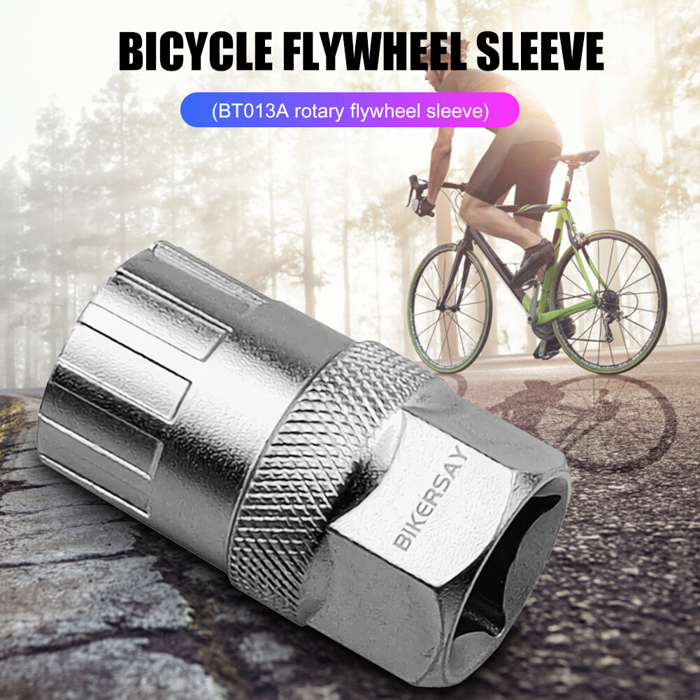 Bicycle Freewheel Flywheel Socket Repair Service Tool Puller Steel Body
