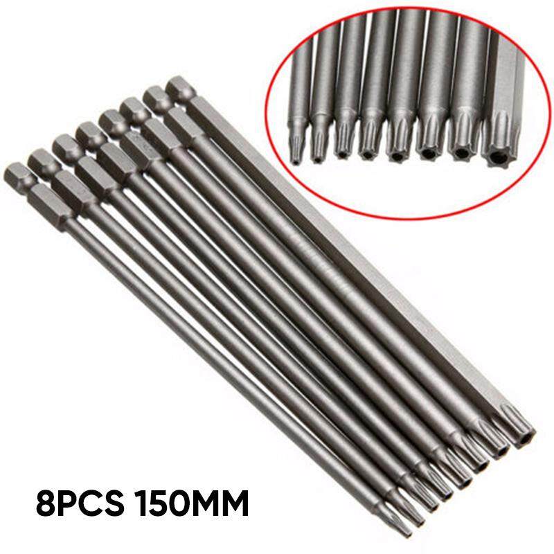 For Electronic equipment Repair Torx Screwdriver Bit 8 size 8Pcs Set T8 T10 T15